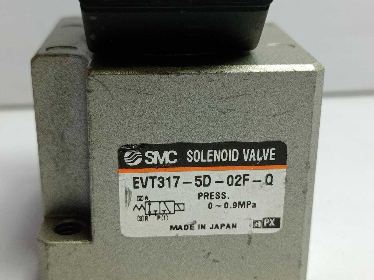 SMC EVT317-5D-02F-Q Solenoid Valve Press 0-0.9MPa
