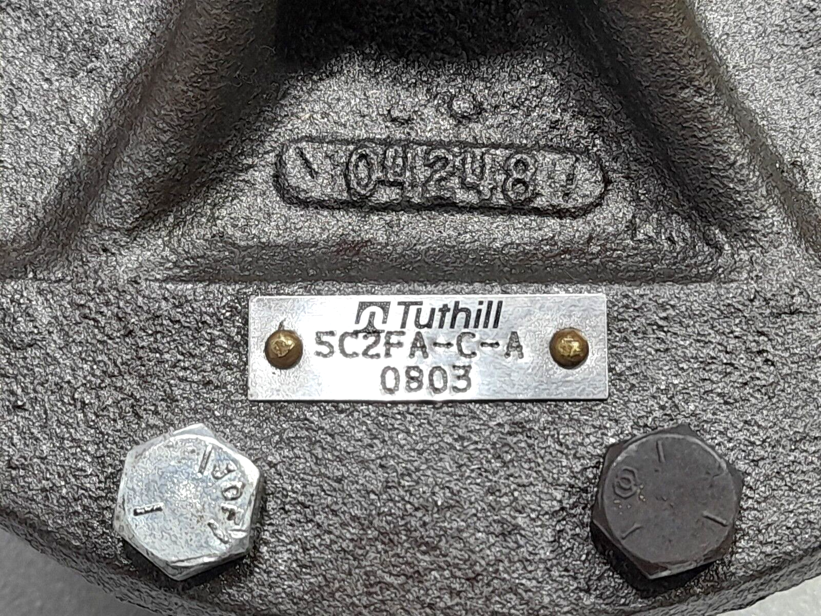 Tuthill 5C2FA-C-A Gear Pump Quincy 125452-010 Oil Pump 04248 5C22 1.5