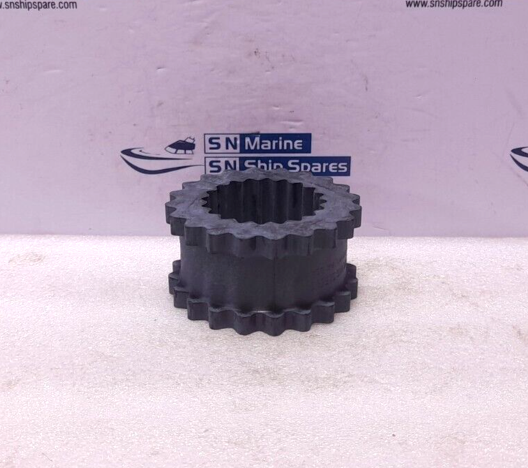 TB Woods 6JS SF+ Sleeve With 6S1 6SX1 Flange & 6S138 6SX1 3/8 Flange