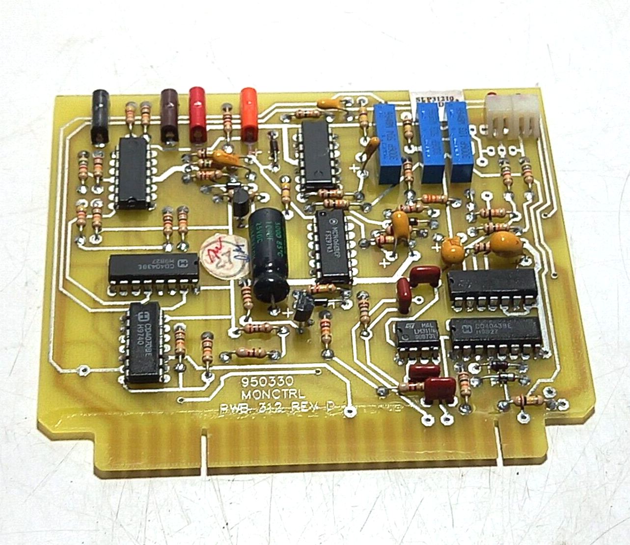 Southern Avionics SLP31210 PCB 950330 MONCTRL PWB 312 REV D