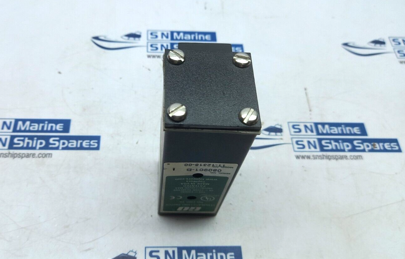 Topworx 111231800 Lever-Less Limit Switch 10A 120Vac 480Vac 240Vdc