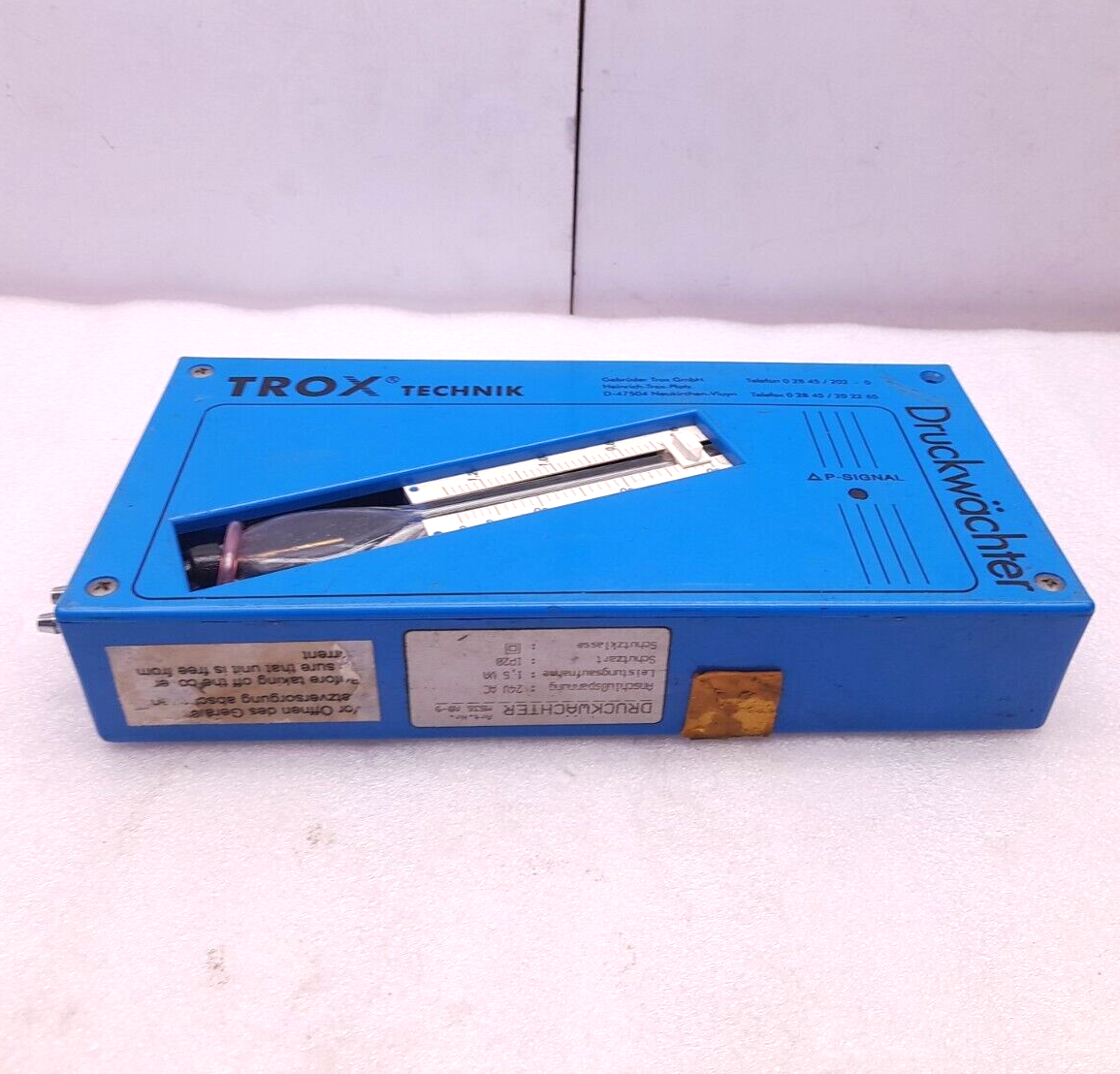 Trox Technik M536 AB-9 Druckwächter Pressure Switch 24VAC 1.5VA