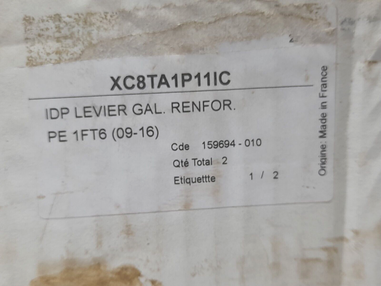 Technor XC8TA1P11IC Limit Switch/ Ex-Tech XC8../ 500V max – 10A max / 03ATEX0123