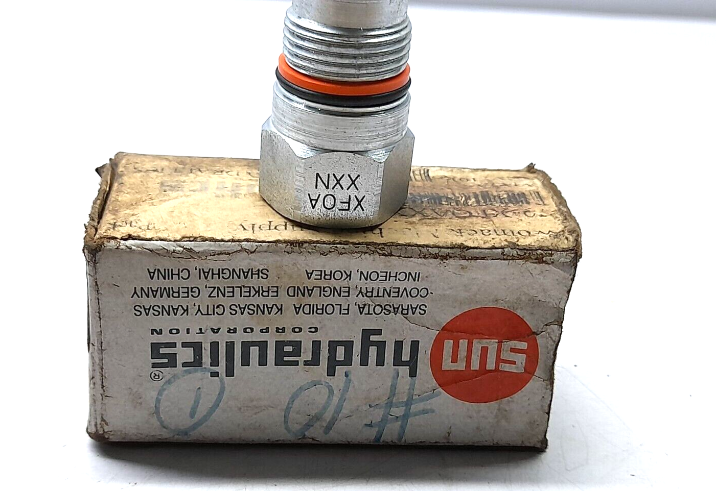 Sun Hydraulics XFOA XXN Cavity Plug