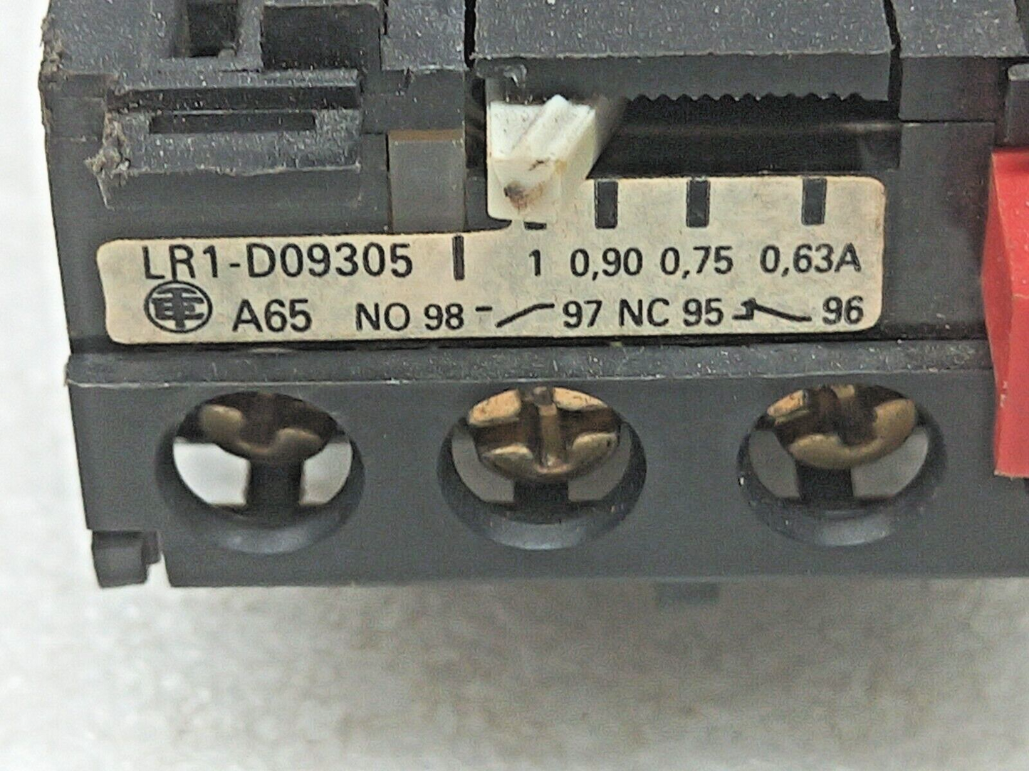 Telemecanique LR1-D09305 Solid State Overload Relay A65 Ui: 660V 10A max