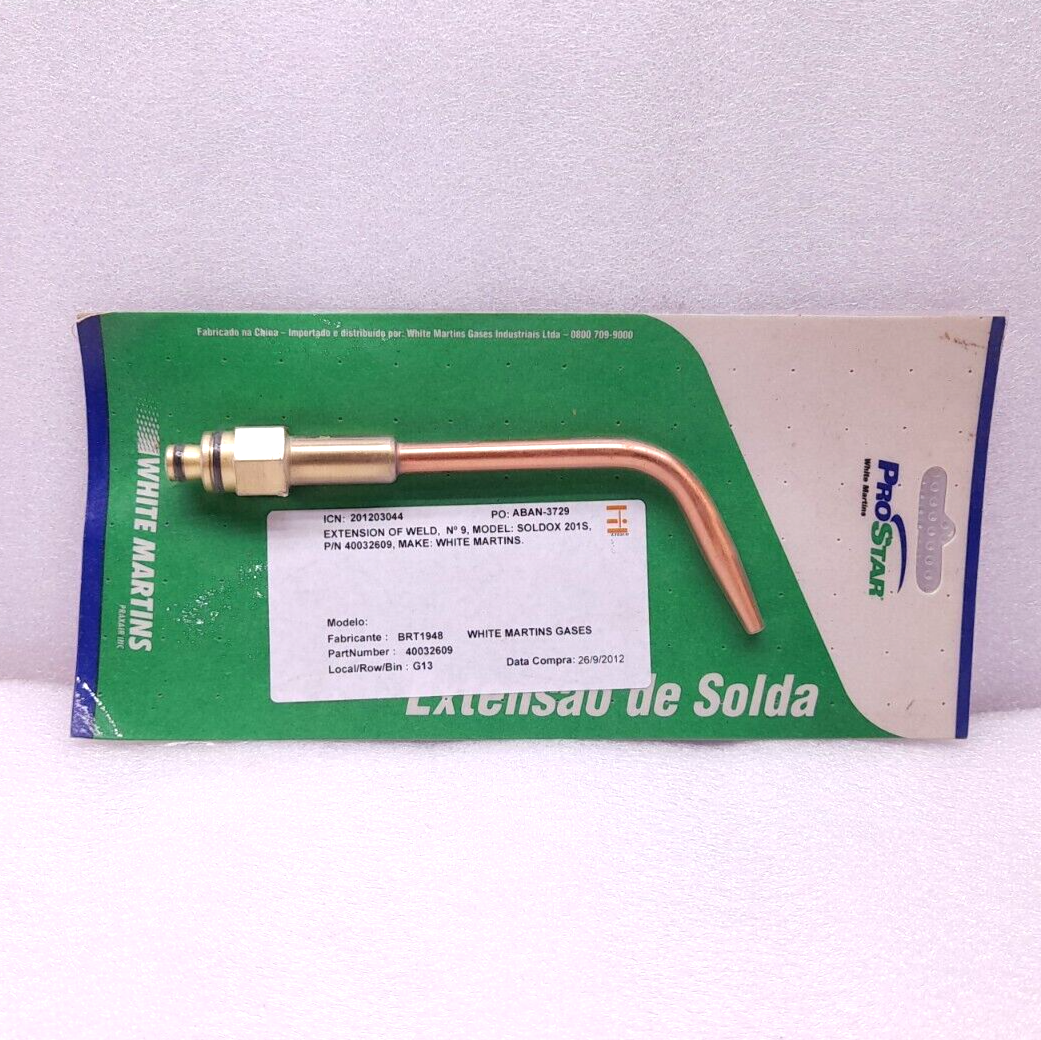 White Martins 40032609 Soldox Extension 201S NR.9