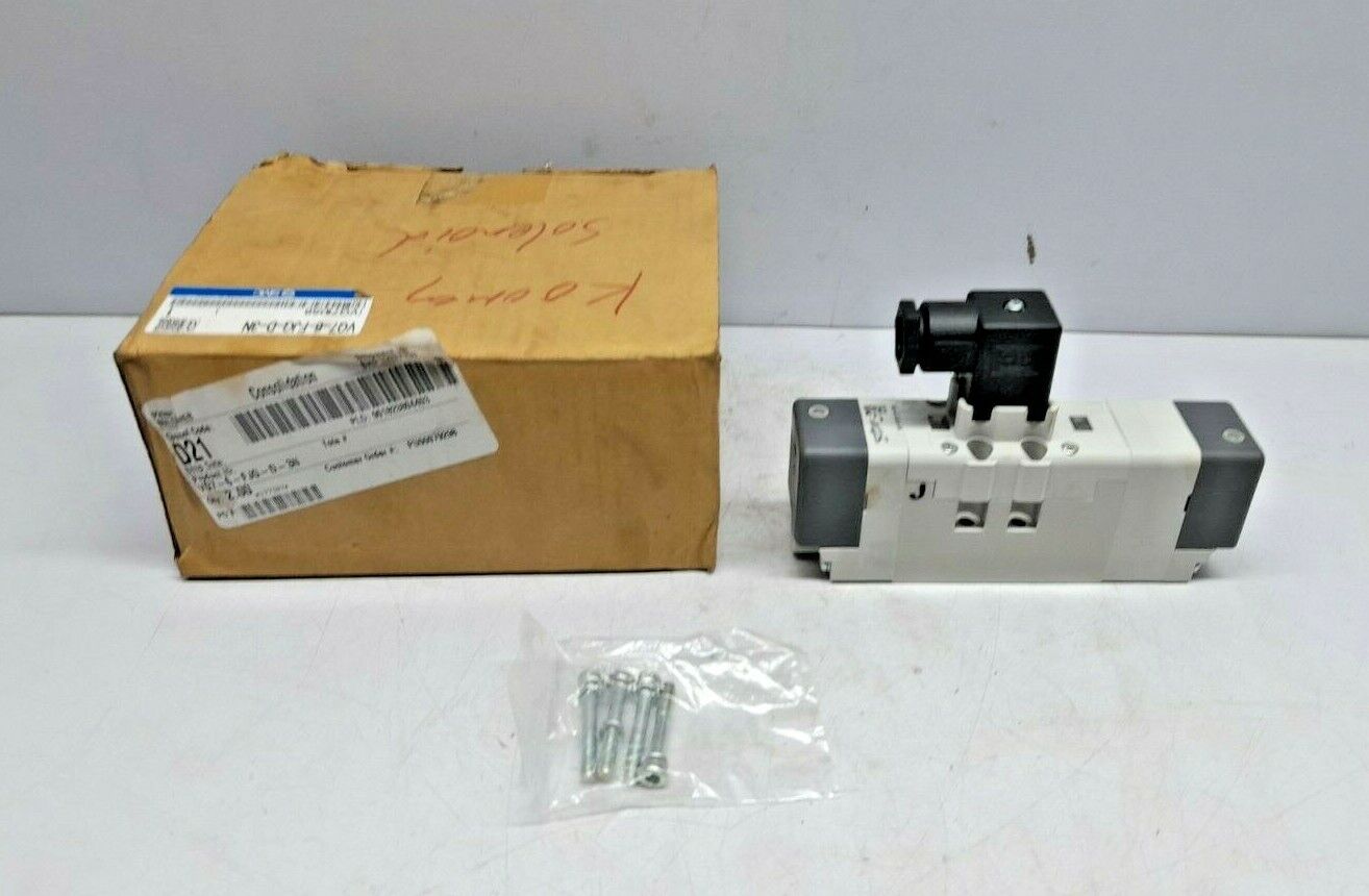 SMC VQ7-6-FJG-D-3N Solenoid Valve DC24V 0.15MPa~1.0MPa 