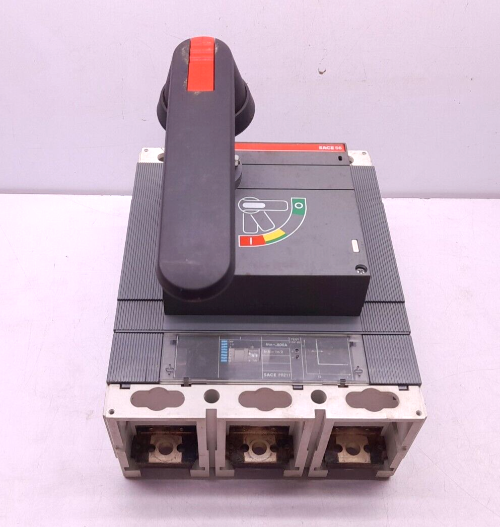 ABB Sace S6 S6N 3 Pole Circuit Breaker Sace PR211 In 600A