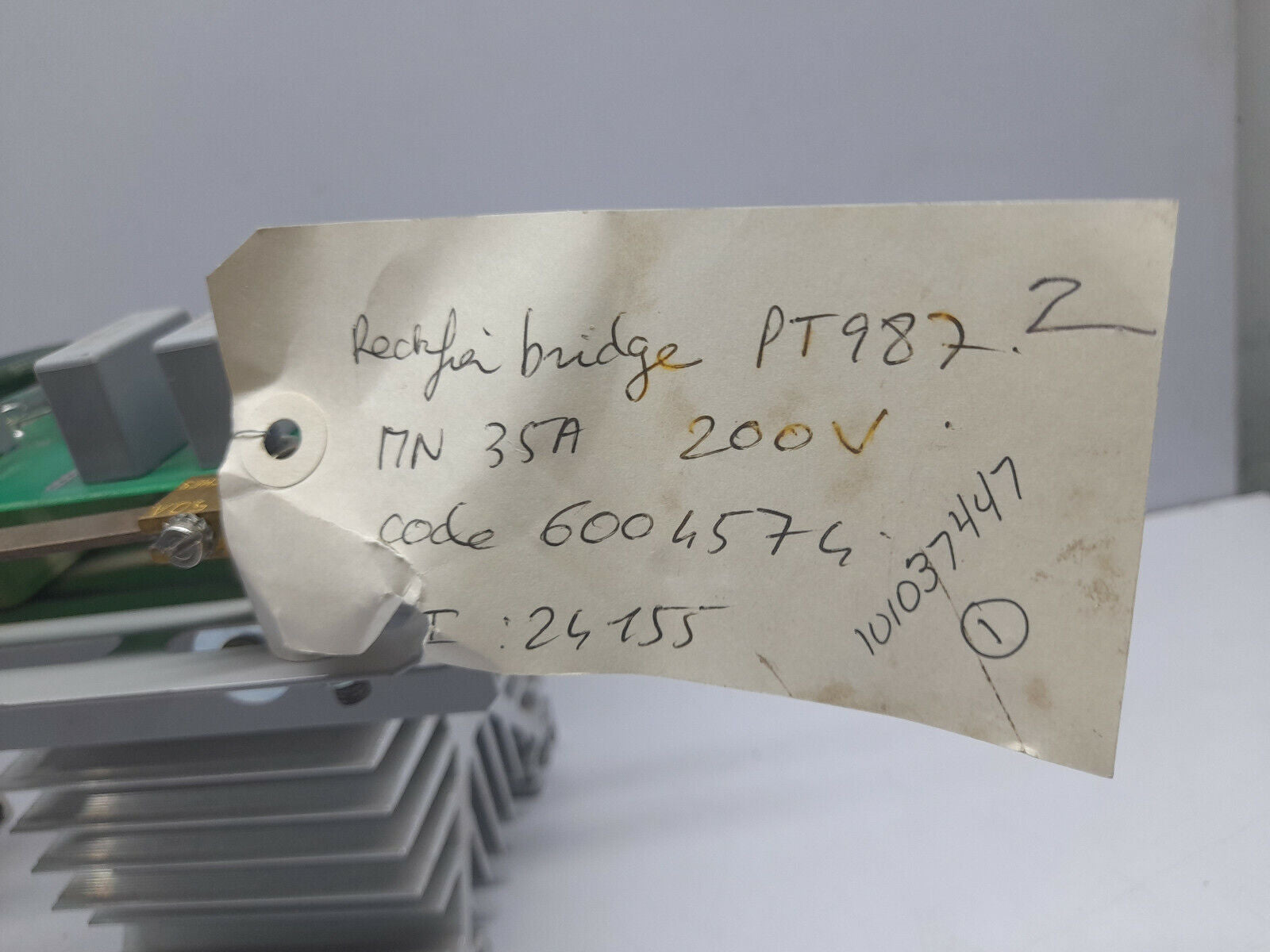 AEES - 987 60002479-01 Rec Bridge PT 987-6004574 MN 35A 200V PCB