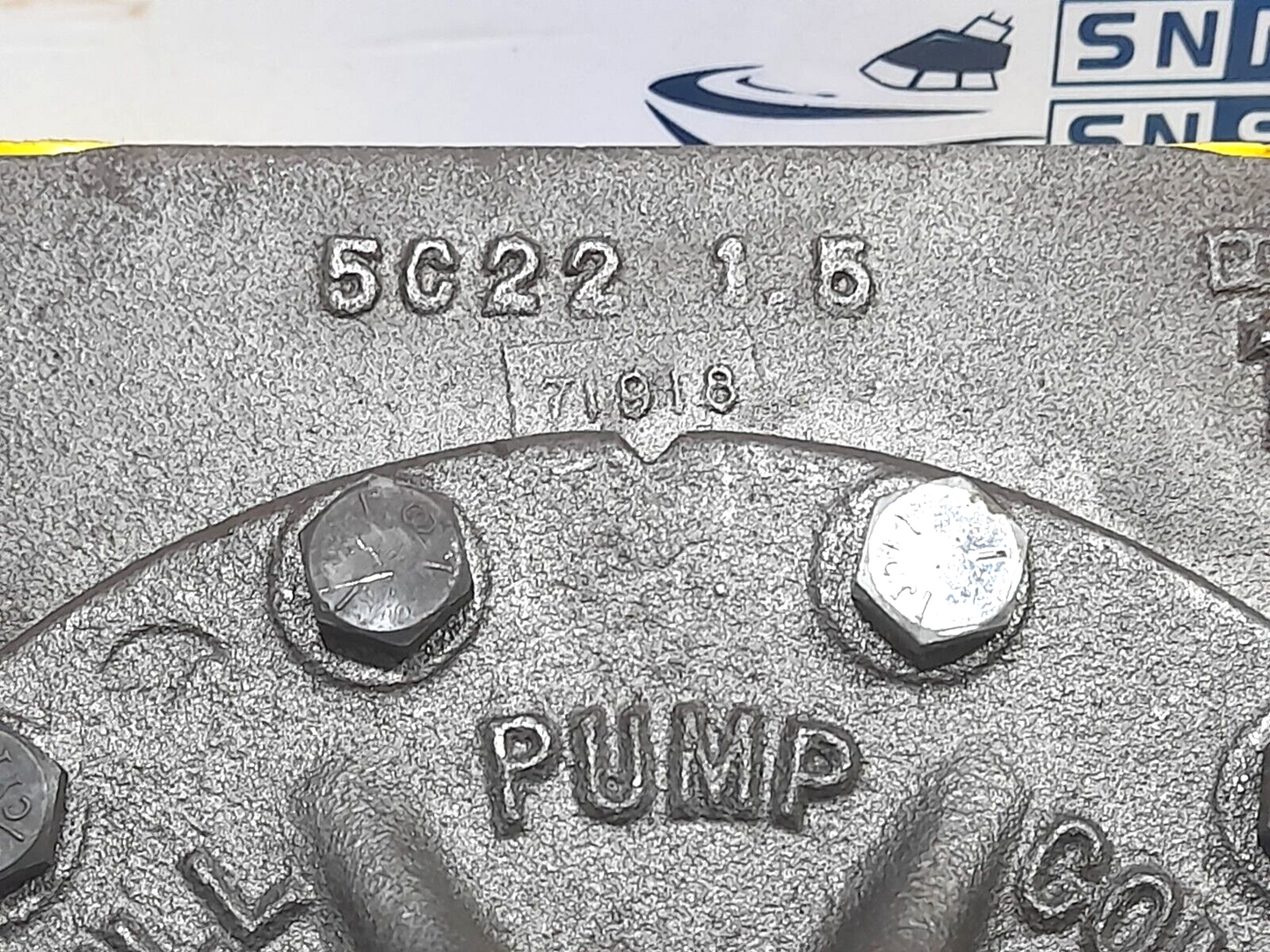 Tuthill 5C2FA-C-A Gear Pump Quincy 125452-010 Oil Pump 04248 5C22 1.5