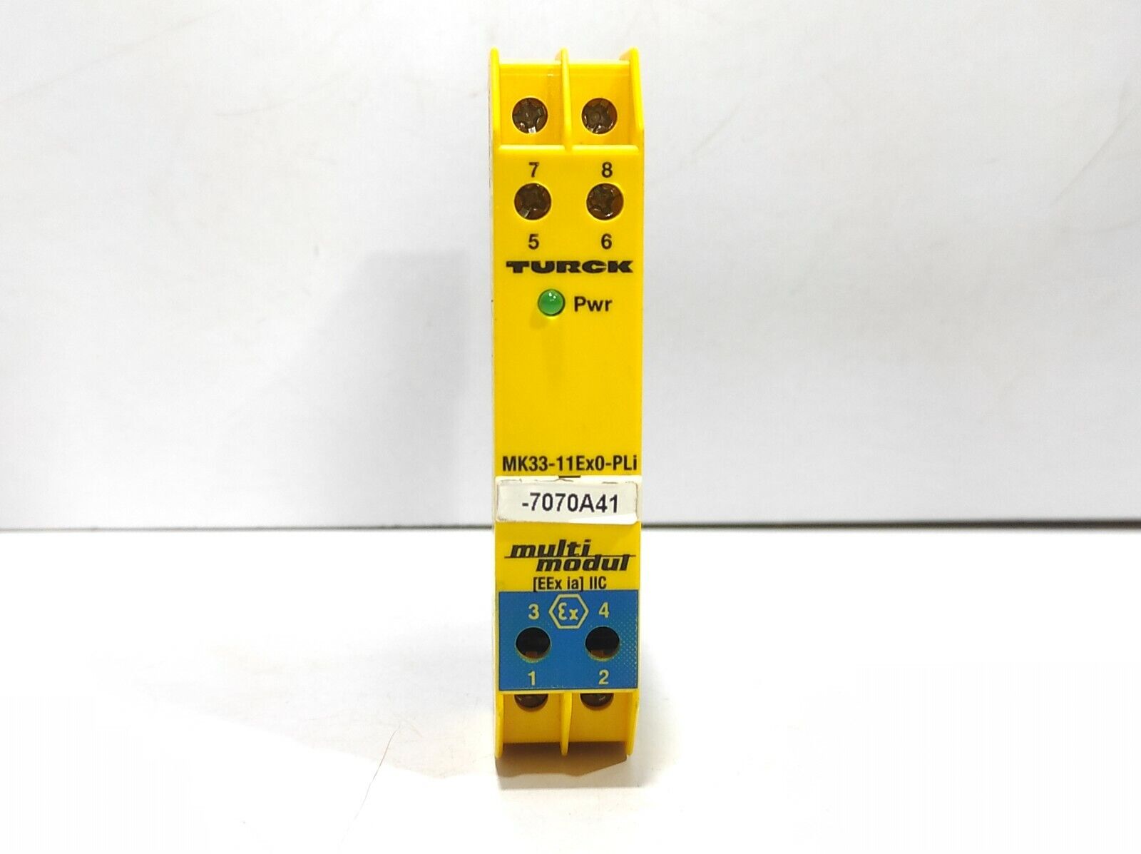 Turck MK33-11Ex0-PLi Multi Model 1-Channel Loop Isolator MK3311Ex0PLi