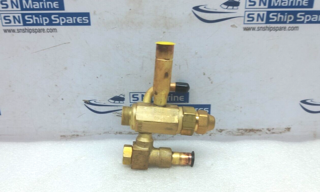 Sporlan SQE Body 3x4x2 168015 Thermostatic Expansion Valve 3/8 x 1/2 ODF Solder