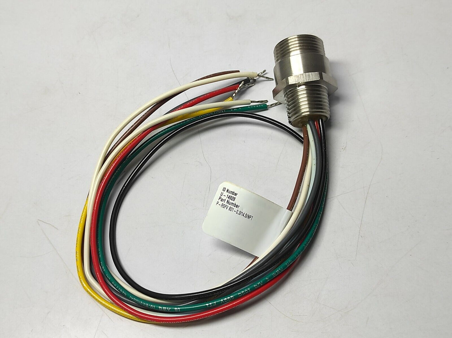 Turck P-RSFV 801-0.3/14.5/NPT Connector U-14928