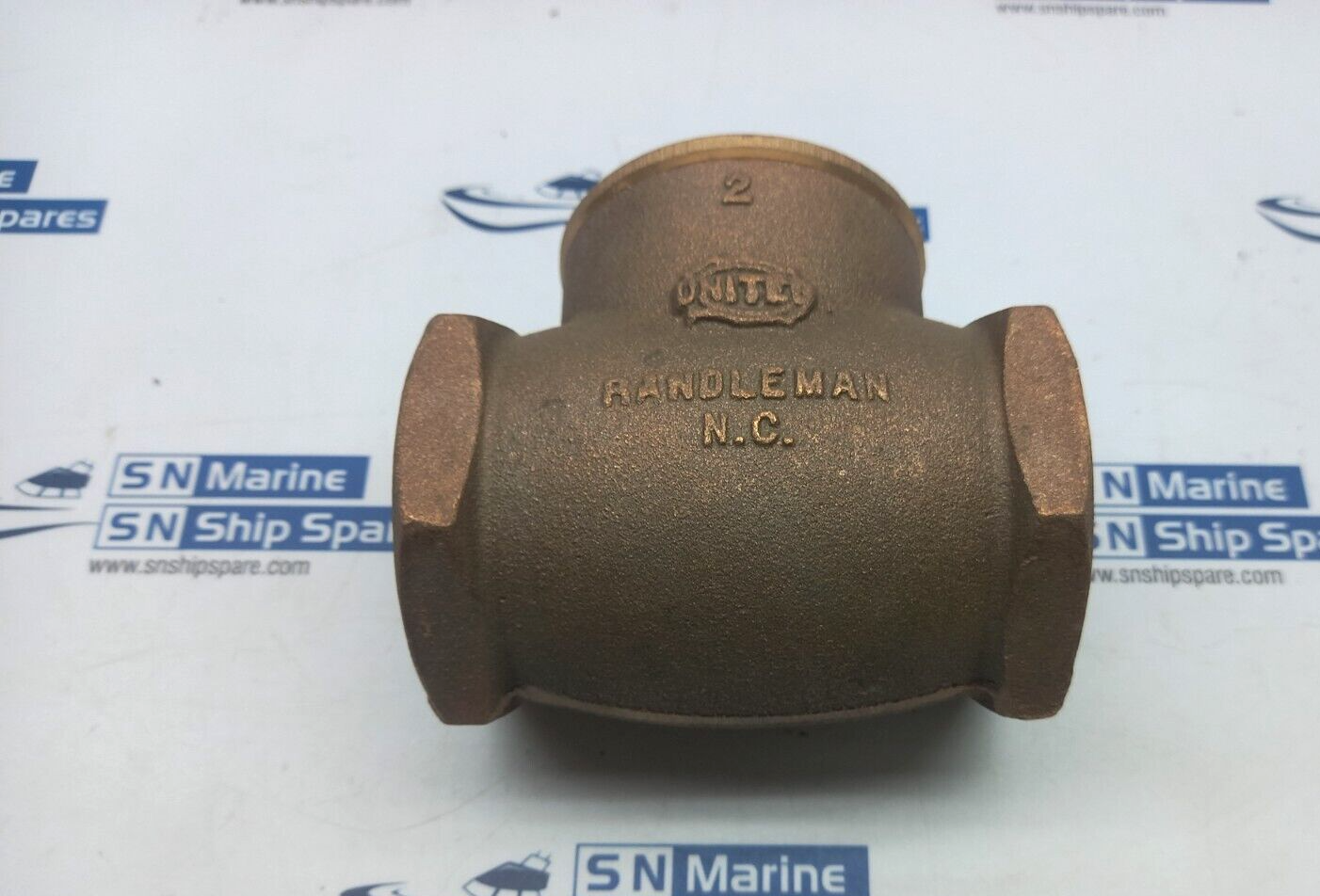 United Brass-Randleman N.C. 2IN Swing Check Valve World Water System VSCB200