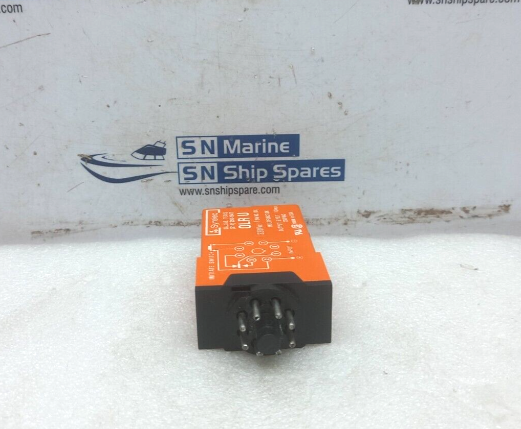 Syrelec ORL U Time Delay Relay 220VAC/24AC/DC