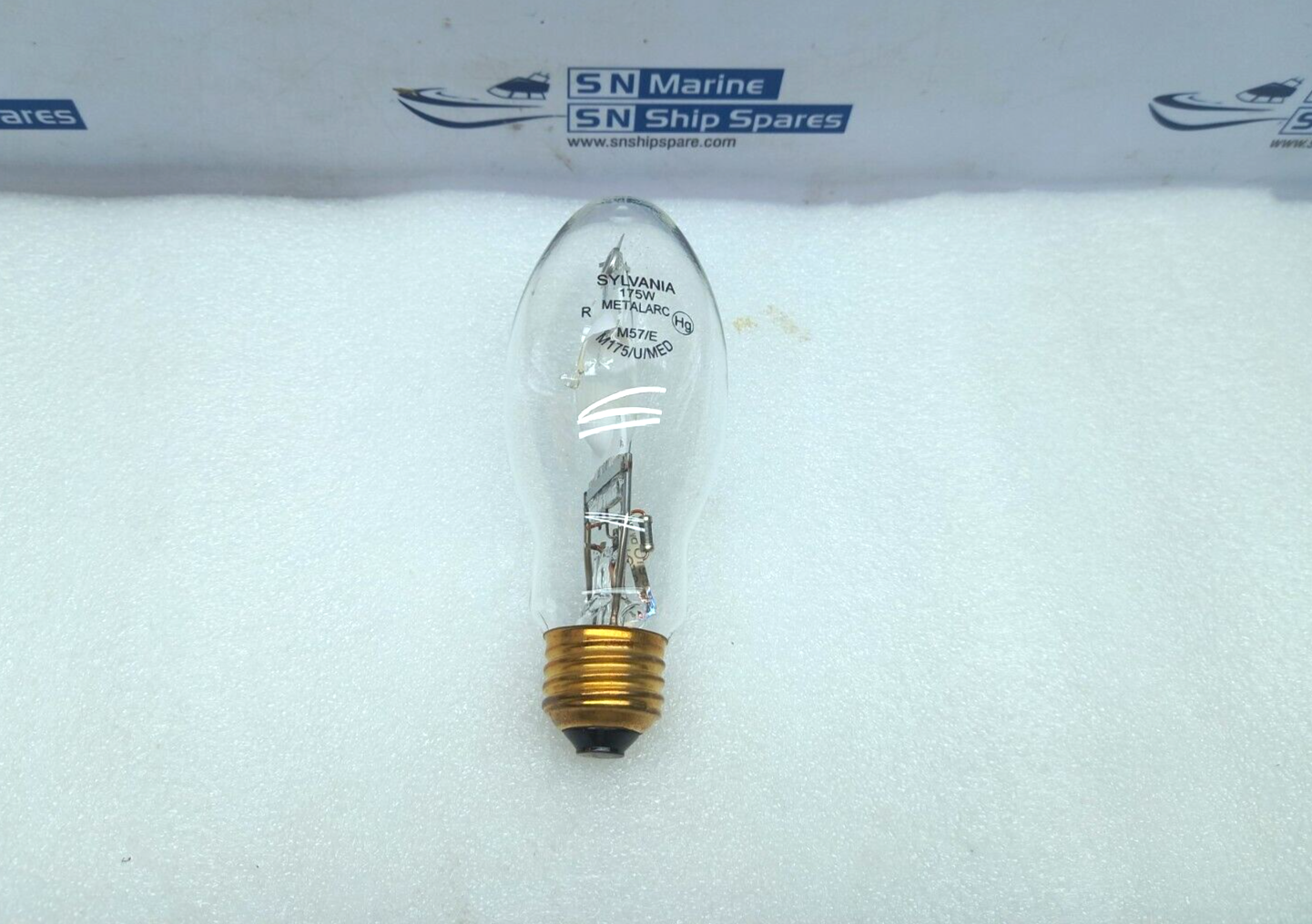 Sylvania M57/E M175/U/MED Metal Halide Bulb 175W Grainger 6V751 4PCs In Lot