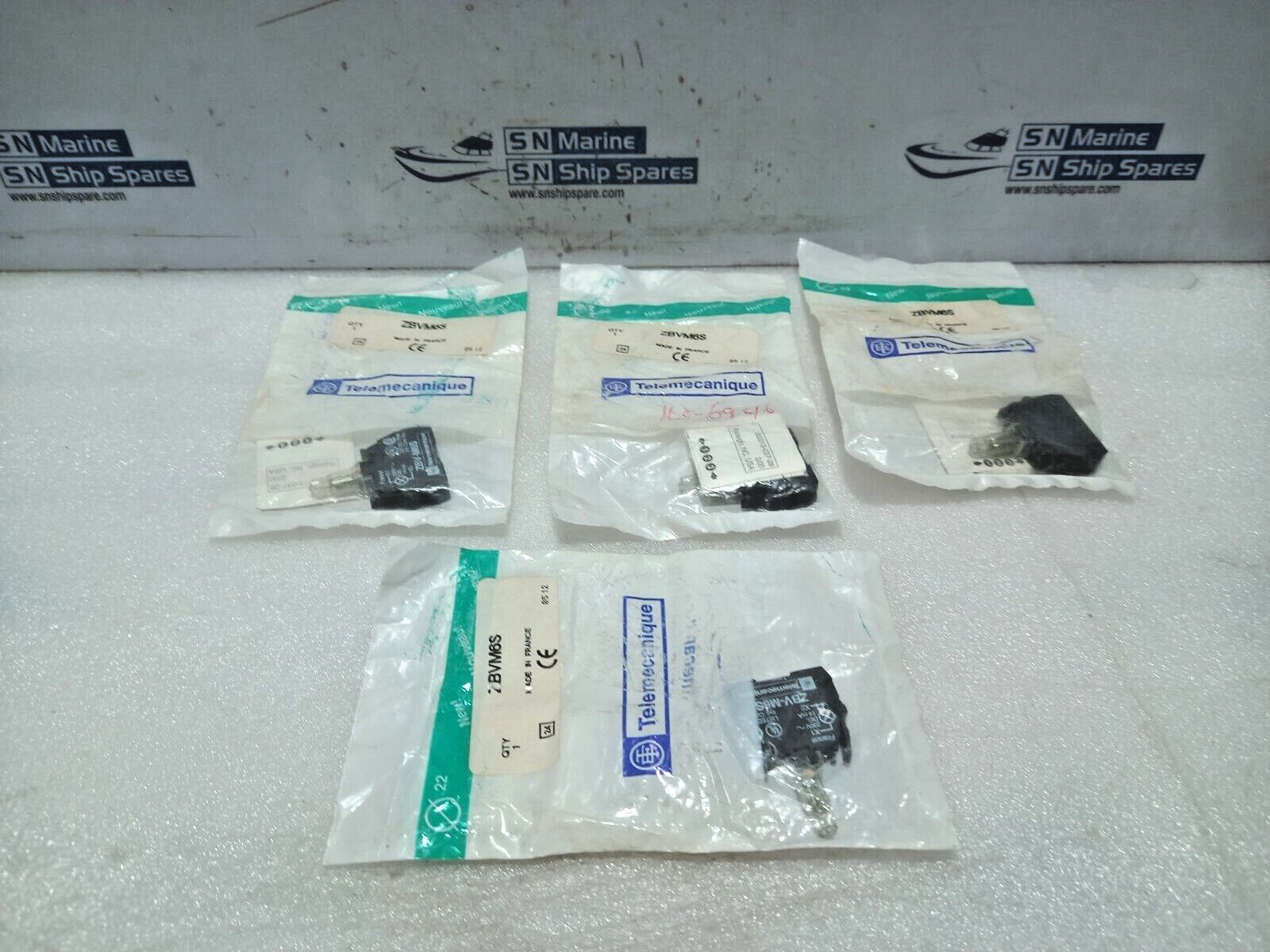 Telemecanique ZBVM6S Push Button Light Module 230V ZBV-M6S 4PCs In Lot