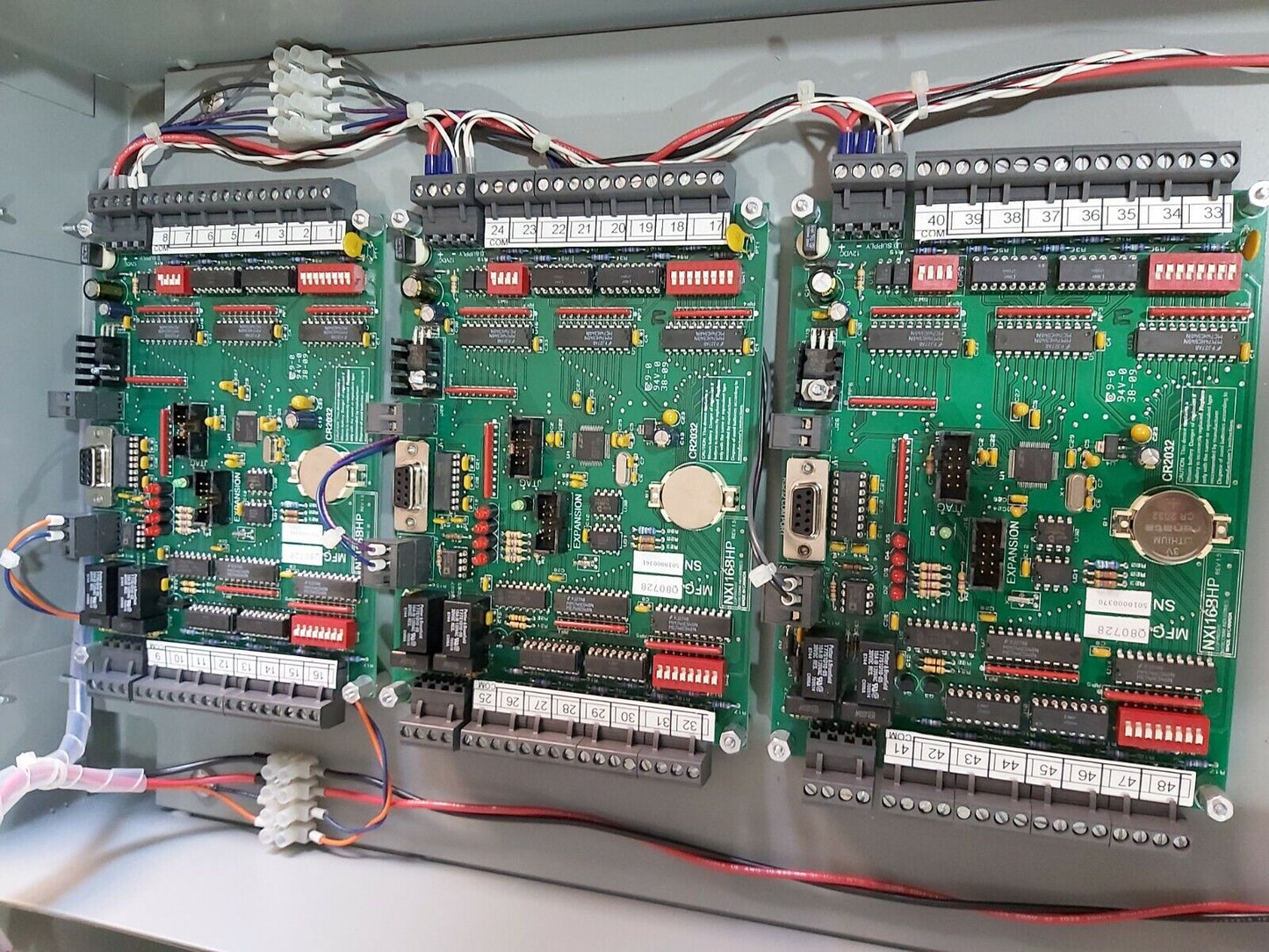 VISICOMM INDUSTRIES NX48C-2B ENGINE ALARM PANEL 