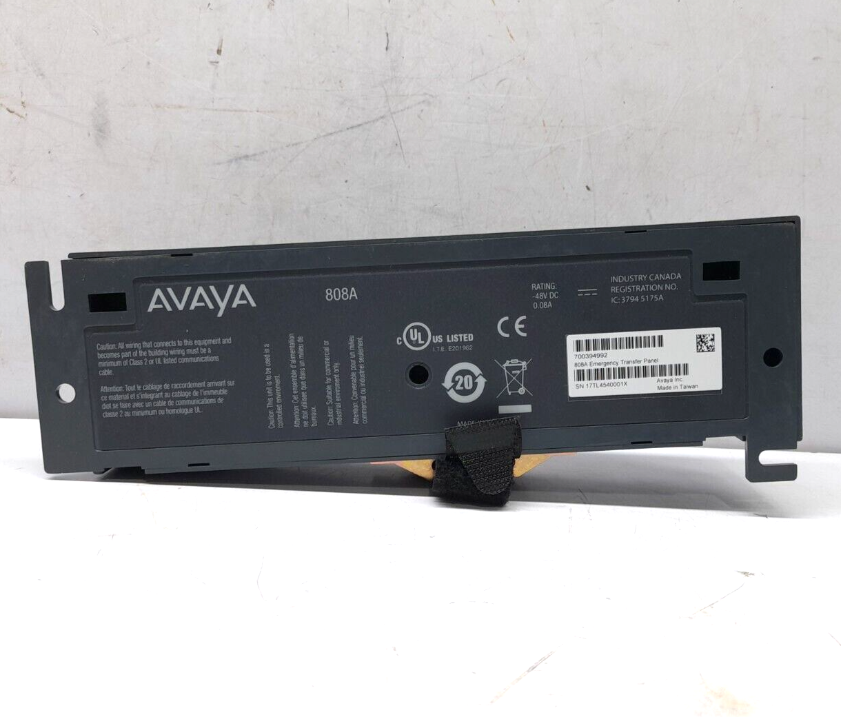 Avaya 808A Emergency Transfer Panel 700394992