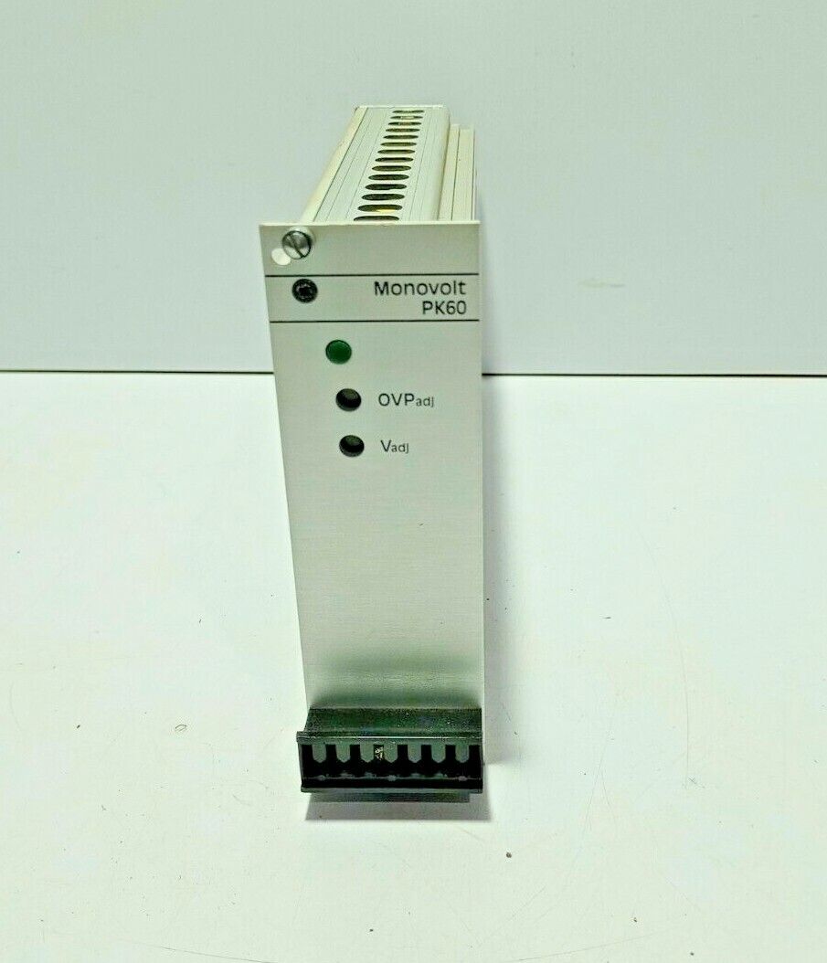 Vero 116-010077K31 Monovolt PK60-III CE/PF Power Supply PK60
