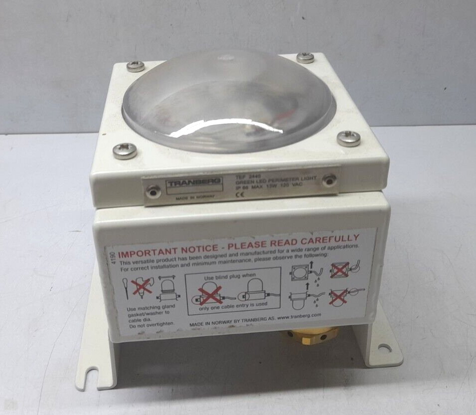 Tranberg TEF 2440 Green Led Perimeter Light / TEF2440 / Green Led