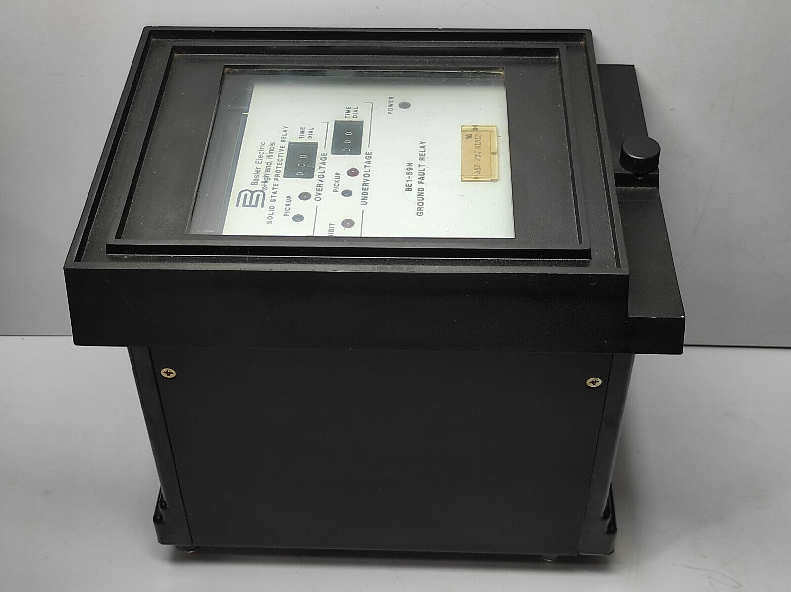 Basler Electric BE1-59N Ground Fault Relay Solid State Protective Relay BE159N