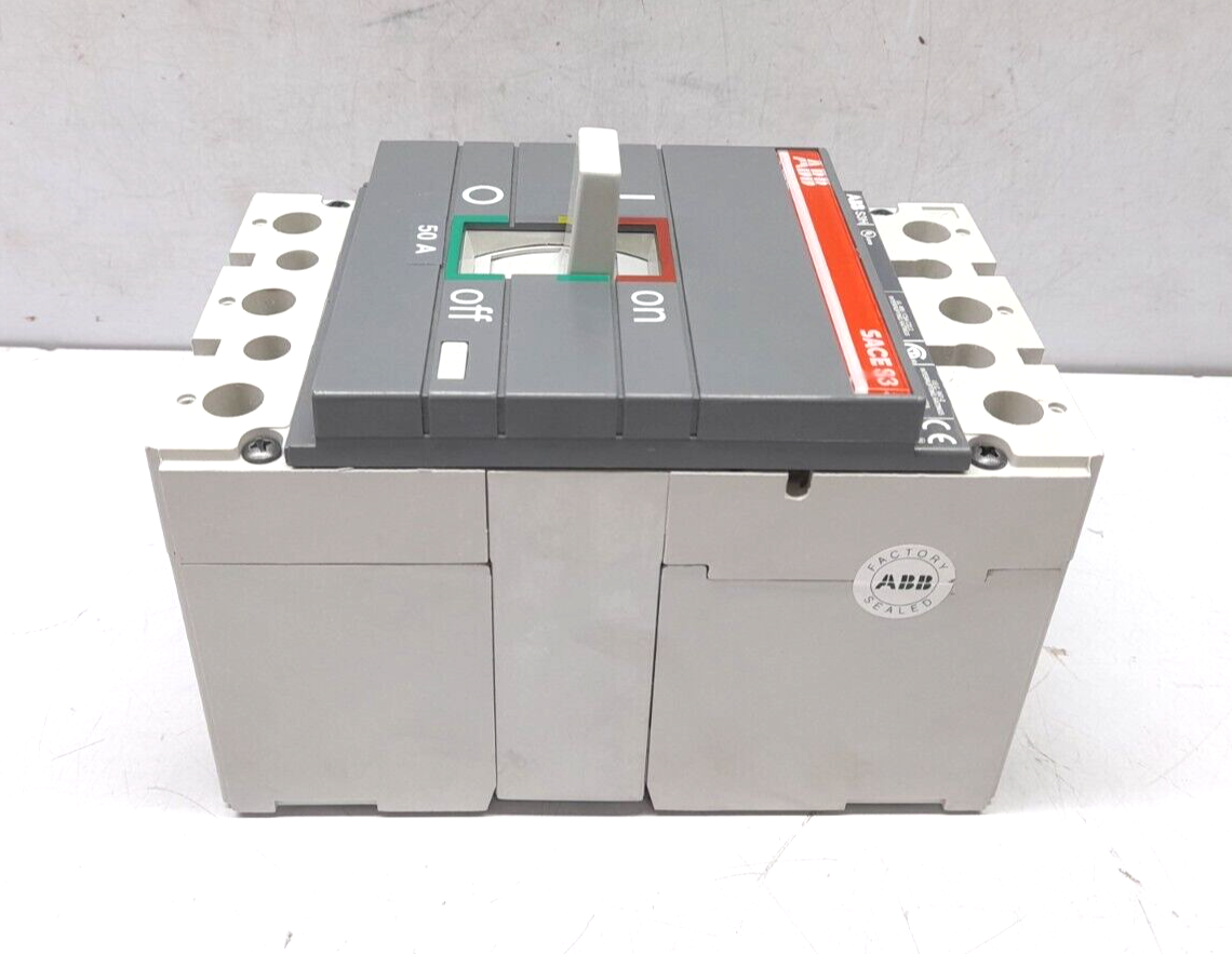ABB SACE S3 S3H050TW Circuit Breaker S3H 50A BKR S3H 50A 3P