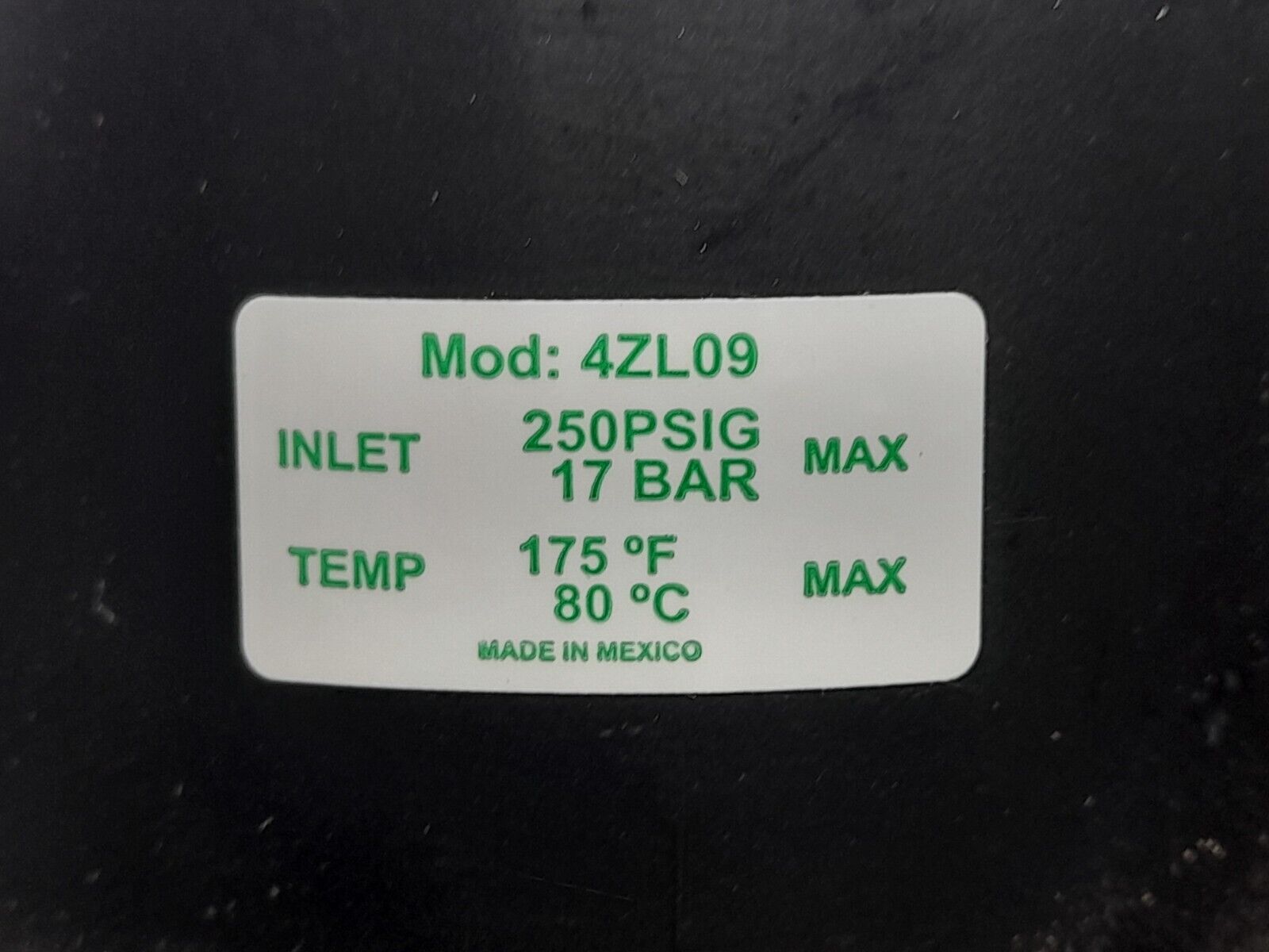 Speedair 4ZL99 Filter/Regulator/Lubricator 5 To 150 PSI 4ZL09 4ZM09 4ZL58