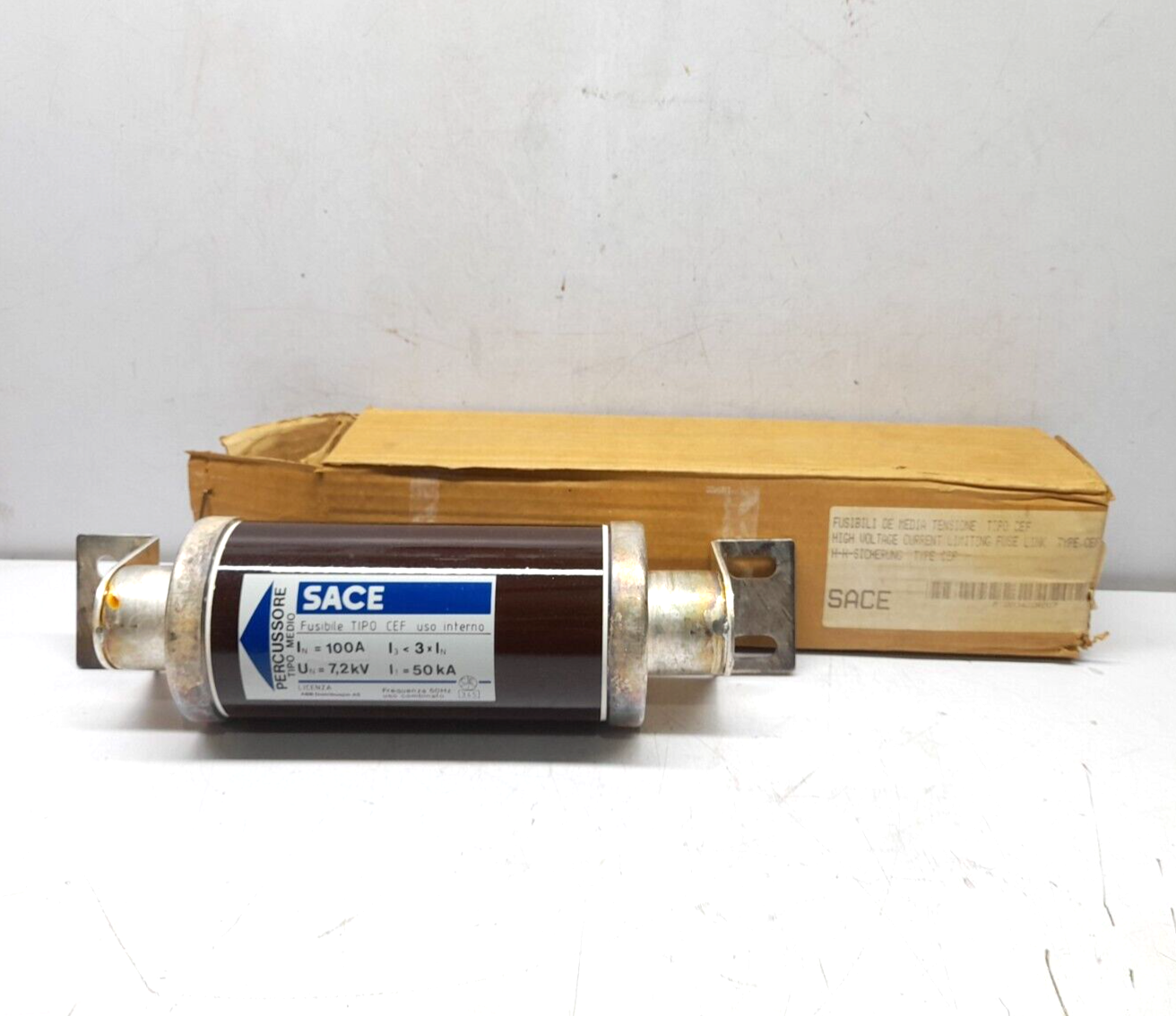 ABB Sace CEF High Voltage Current Limiting Fuse Link 100A