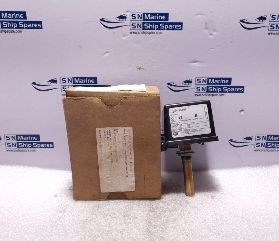 United Electric UE B54-15696 Temperature Switch 721T-63 Operating Range 0 to 225