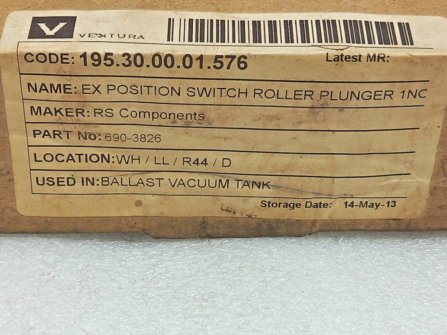 Steute EEx 335 R 1O/1S EX Position Switch Roller Plunger 93.0.09.9.05