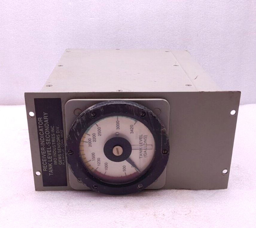 IMO Industries Gems Sensors 36546 Receiver Indicator Tank Level Secondary