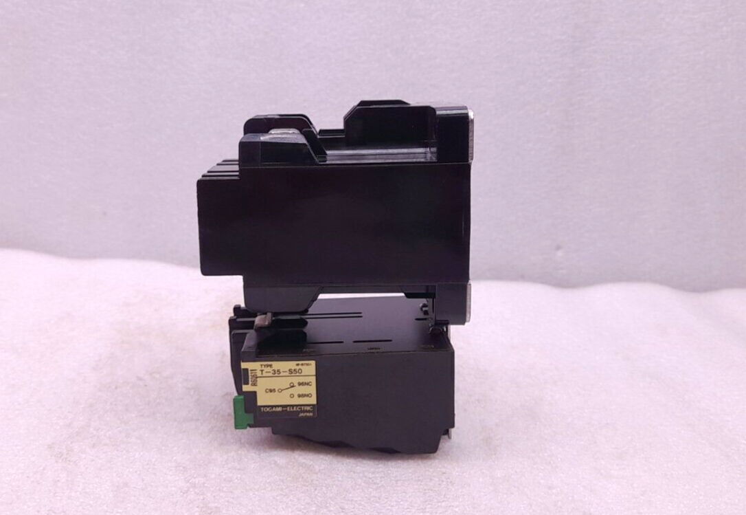 Togami Electric T-35-S50 Magnetic Switch Typ: CLK-50JTH-P12 200V 50A 400V 40A