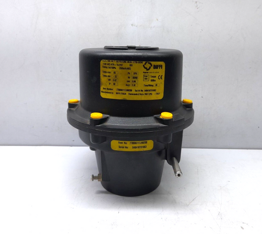 Tyco Valves & Controls Keystone 778-006 Electric Actuator Biffi 778006117J98208
