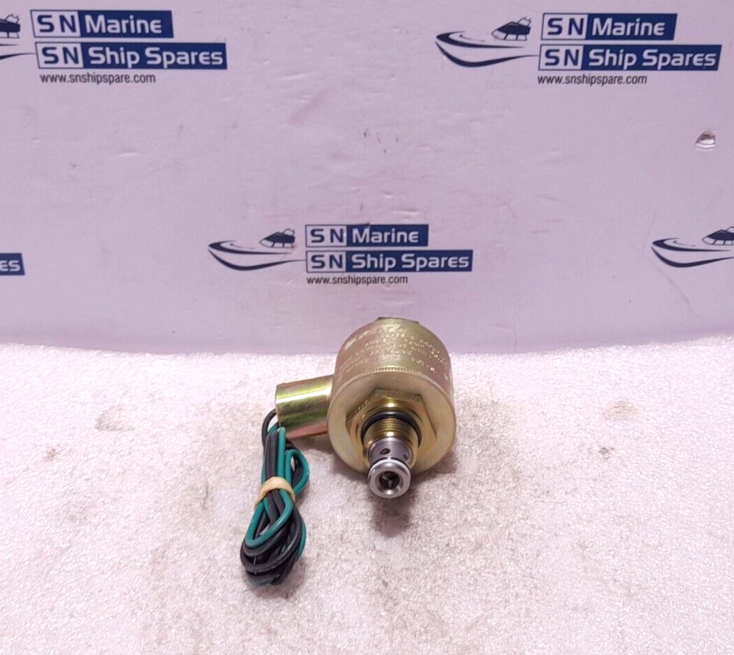 Vickers SV3E-10-0-0-24D0 Solenoid Valve 24VDC Type NO NOV 7024A428