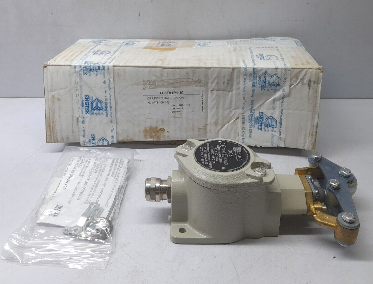 Technor XC8TA1P11IC Limit Switch/ Ex-Tech XC8../ 500V max – 10A max / 03ATEX0123