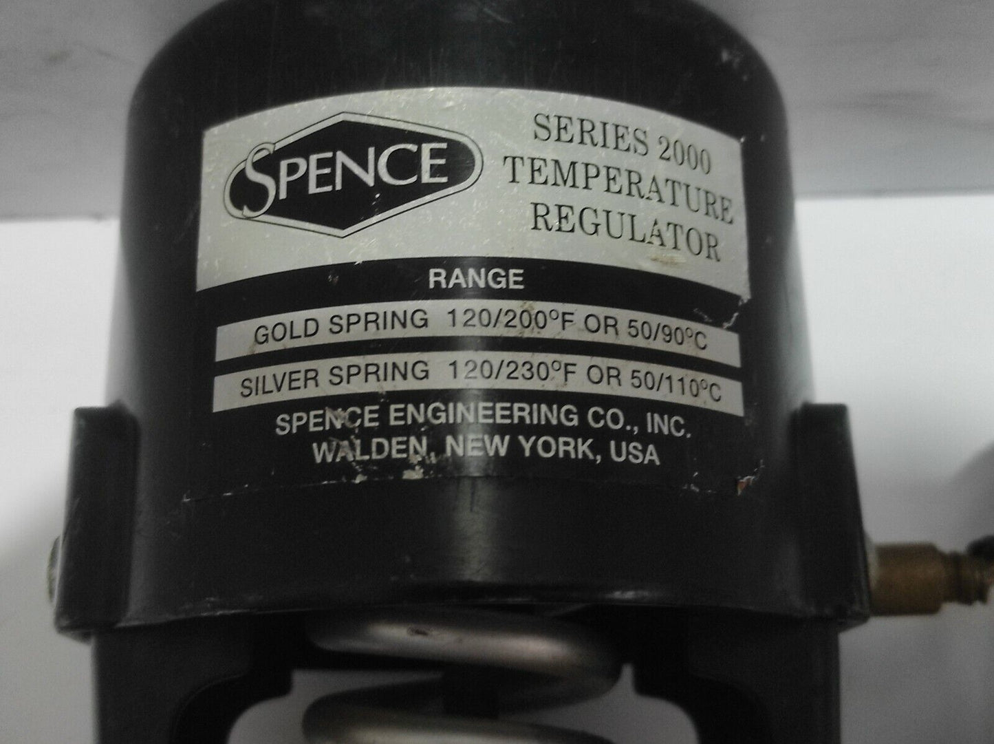 Spence Series 2000 Temperature Regulator 