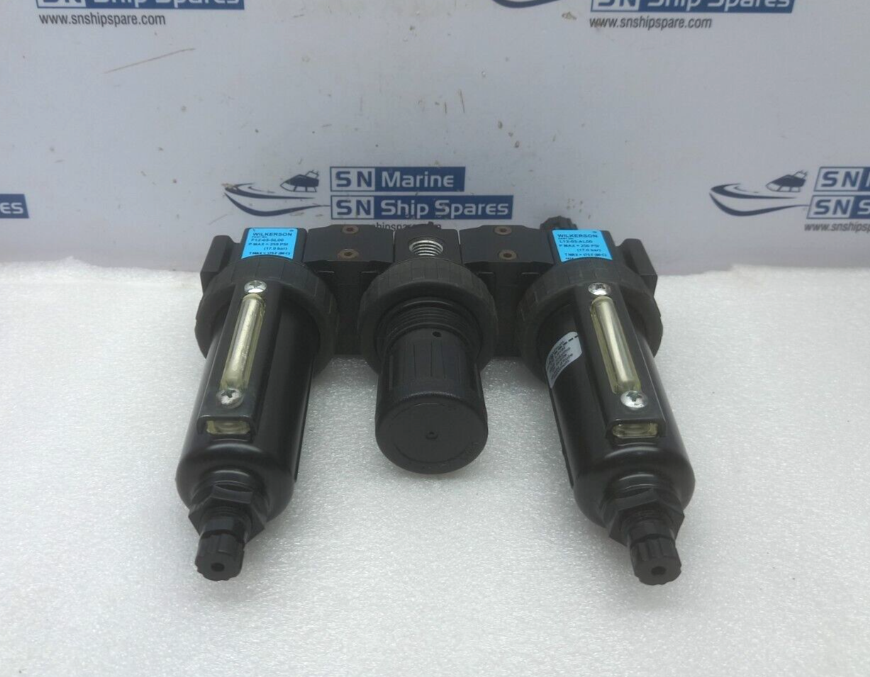 Wilkerson C12-03-FLR0 Combination Filter, Regulator, lubricator 281591