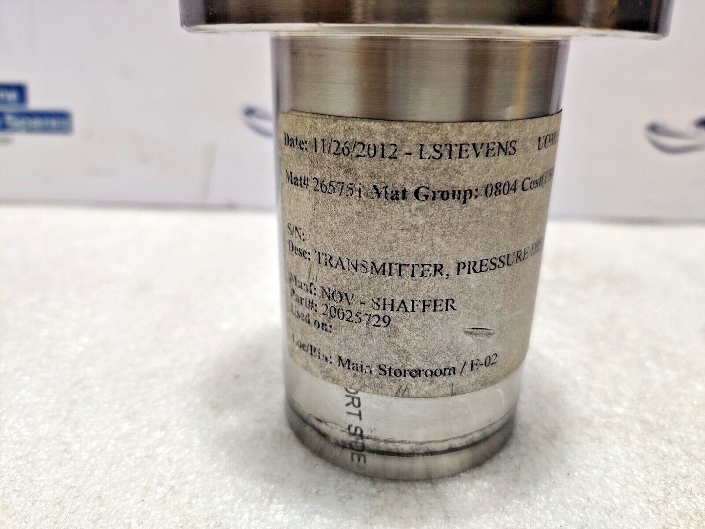 Stellar DT2450-10000UD-102 Pressure Transducer 0-10000Psid 9-28Vdc 4-20mAdc