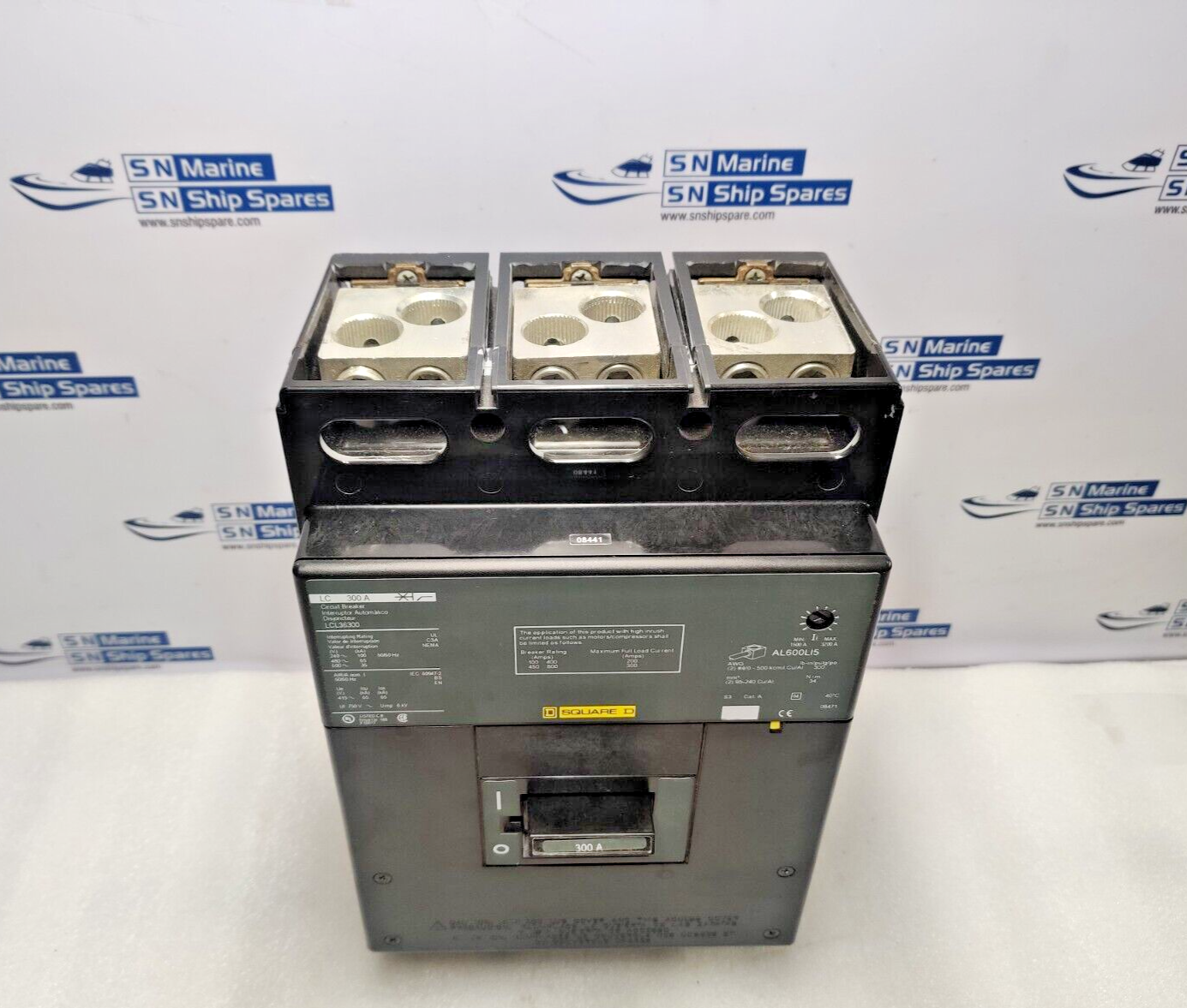 Square D LCL36300 Circuit Breaker 600V 300A 50/60Hz Schneider Electric