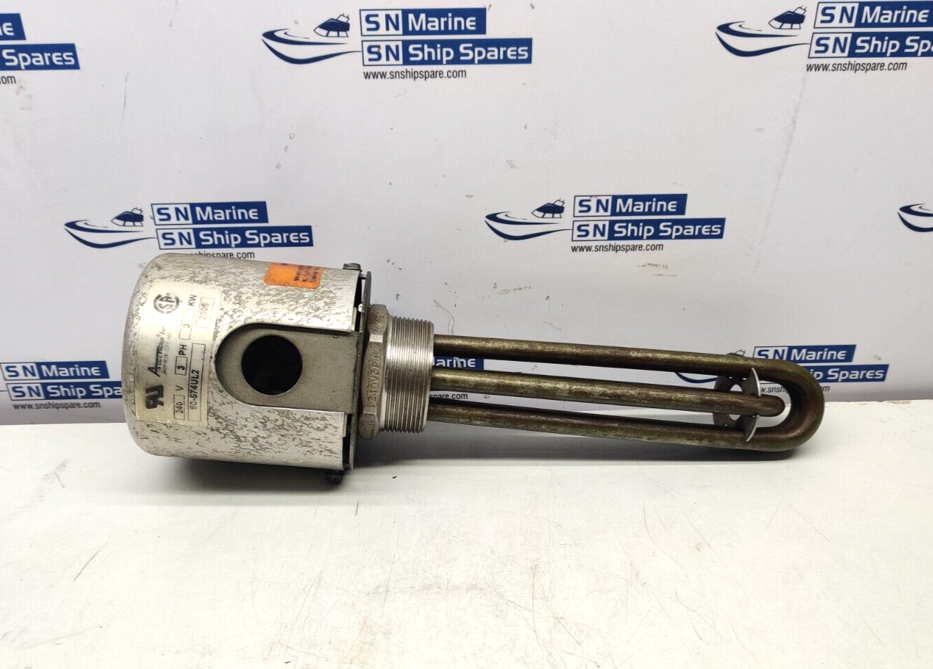 Accutherm 80-574UL2 Immersion Heater Element 240V 3PH 3KW