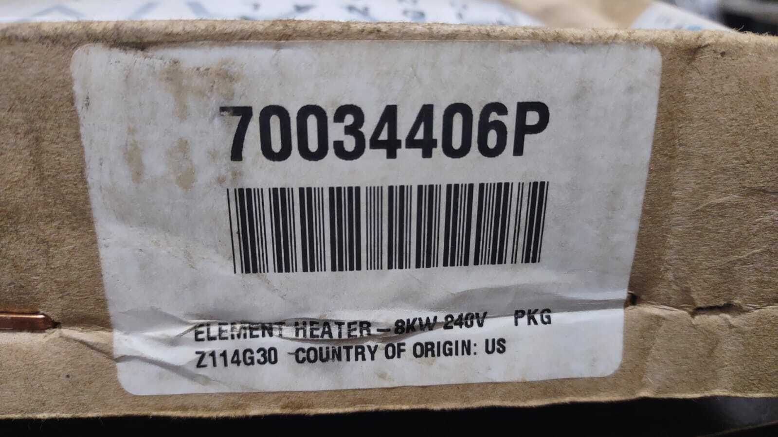 Speed Queen 70034406P Heater Element 8KW 240V 21-3298-07 Alliance