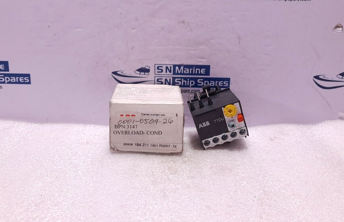ABB T7DU Overload Relay Condition 1.6-2.5 A