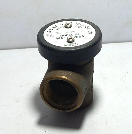 Watts 288A Model M2 Vacuum Breaker 125PSI 212◦F 93260