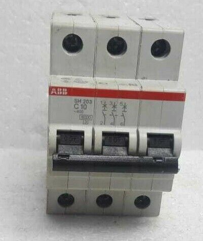 ABB  SH 203 C10 Circuit Breaker ~400 Umax 253/440VAC