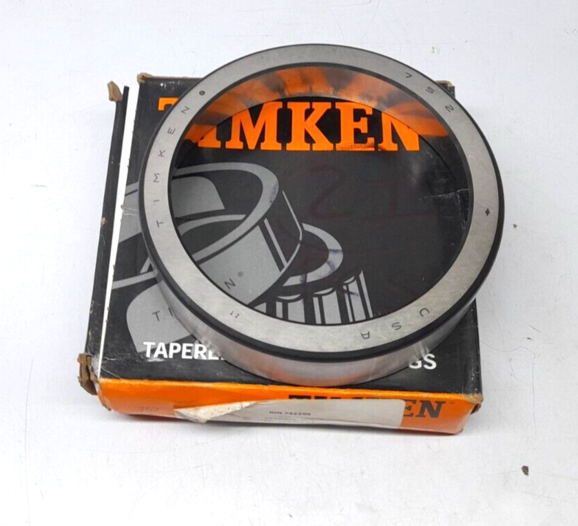 Timken 755/752 Tapered Roller Bearing 752 Bearing Cup 755 Bearing Cone