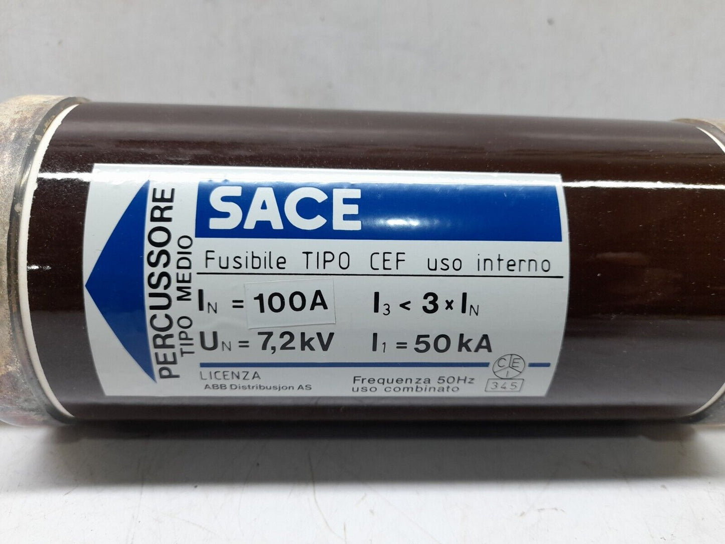 ABB Sace CEF High Voltage Current Limiting Fuse Link 100A