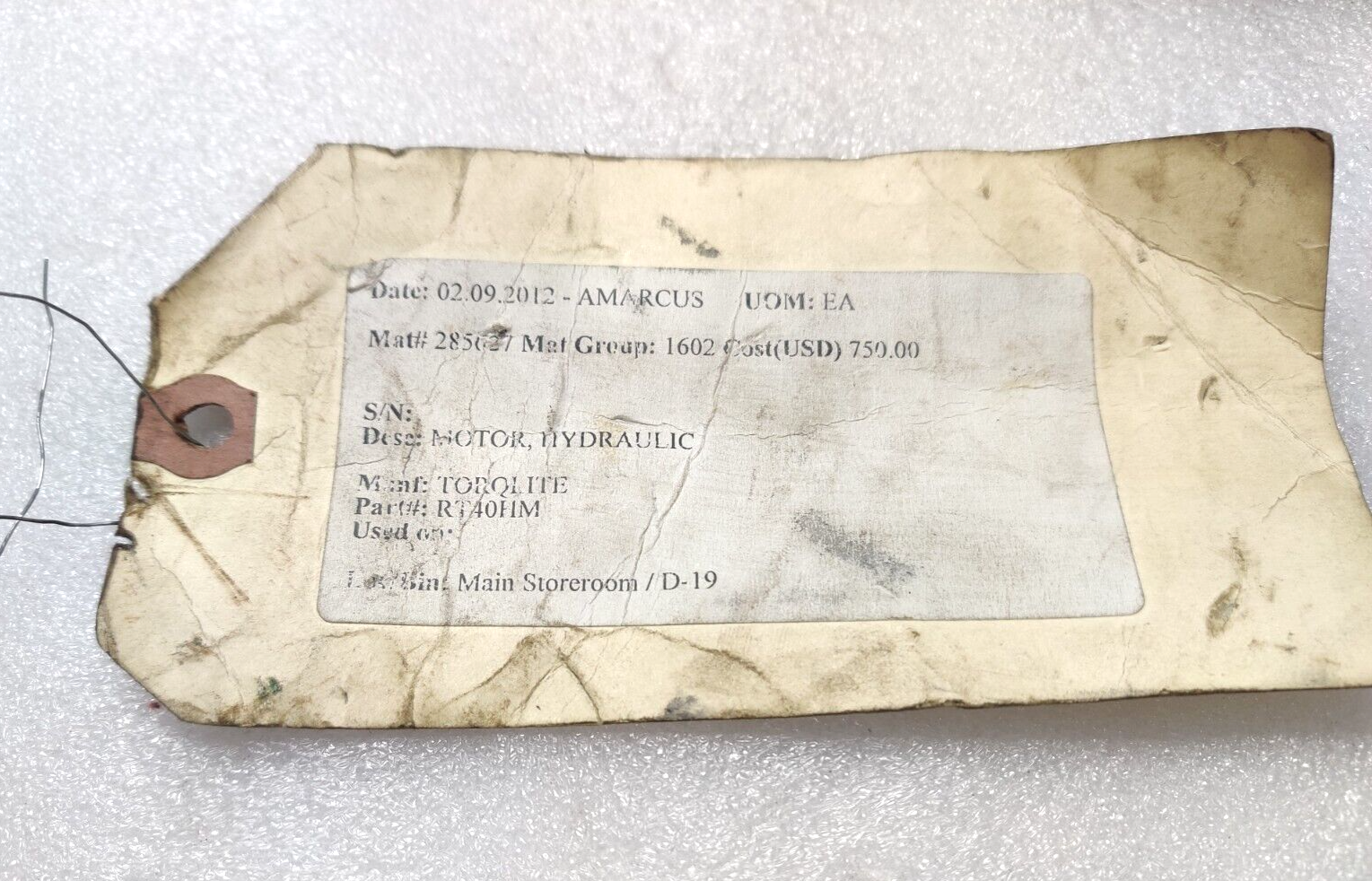 Torqlite RT40HM Hydraulic Motor