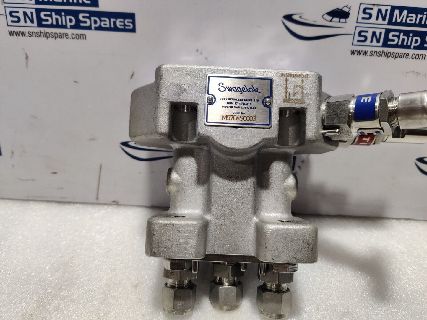 Swagelok MS5706S0003 Process Interface Valve 6000Psi CWP 204 C Max 101847943