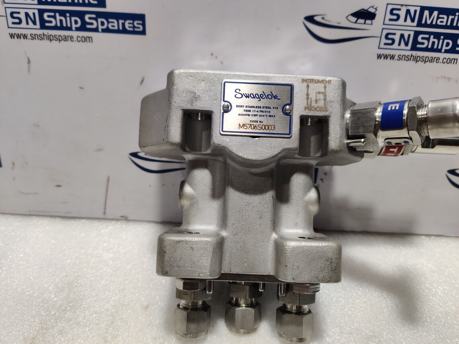 Swagelok MS5706S0003 Process Interface Valve 6000Psi CWP 204 C Max 101847943